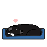 dog love Sticker by Guy with Red Beard