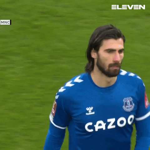 Andre Gomes Everton GIF by ElevenSportsBE