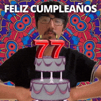 ¡Feliz 77.º cumpleaños!