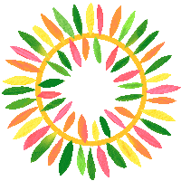 Happy Leaves Sticker by tokodots