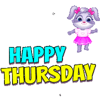 Happy Thursday Sticker by Lucas and Friends by RV AppStudios