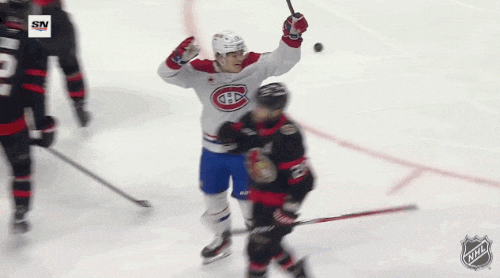 Happy Montreal Canadiens GIF by NHL