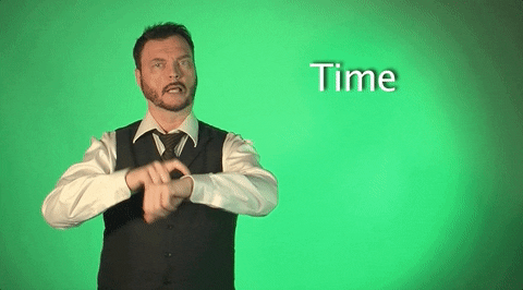 sign language time GIF by Sign with Robert