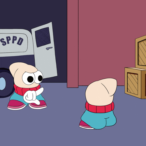 Globkins giphyupload confused funny gif caught GIF