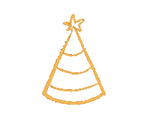 Party Hat Sticker by HeARTs Speak