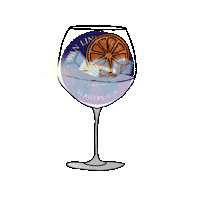 Gin Tonic Summer Sticker by iriskristen