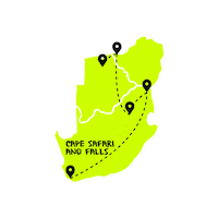 Travel Africa Sticker by Contiki