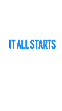 Uky It All Starts Here Sticker by UK College of Arts and Sciences