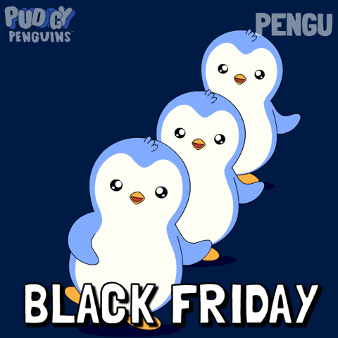 Happy Black Friday GIF by Pudgy Penguins