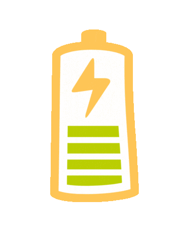 Power Battery Sticker by Guts Charity UK