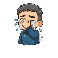 Sad Cry Sticker by iDartsLife