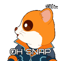 No Way Wow Sticker by Hamieverse