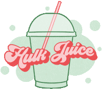 hulkjuice glowcleanse Sticker by Rushtush