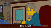 Episode 18 Superintendent Chalmers GIF by The Simpsons