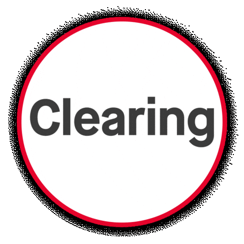 Clearing Sticker by Uni of Leicester