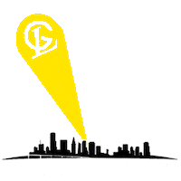 Batman Skyline Sticker by Miami Good Life