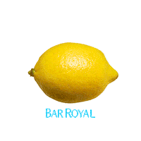 barroyal ice lemon barroyal bar royal Sticker