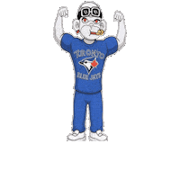 Blue Jays Toronto Sticker by Zhot