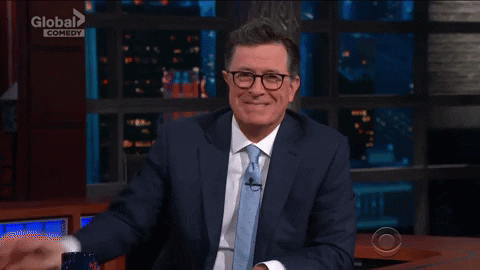 Stephen Colbert GIF by Global TV