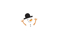 Happy Christmas Tree Sticker by Hobbii