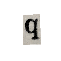 Typography Collage Sticker