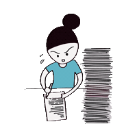Work Hard Sticker