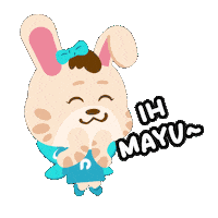 Rabbit Deer Sticker by Accurate Indonesia