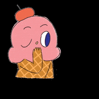 gingerrbridge animation hello new pink GIF