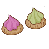 Food Biscuit Sticker