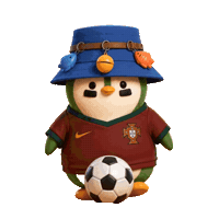 Football Kick Sticker by ZaddyFi
