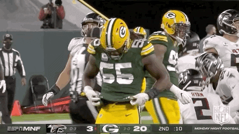 Green Bay Packers Football GIF by NFL