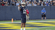 Navy Football Chance Warren GIF by Navy Athletics