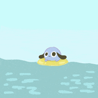joe_pepepe dog summer puppy sea GIF