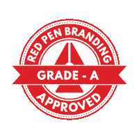 redpenbranding redpenbranding red pen branding Sticker