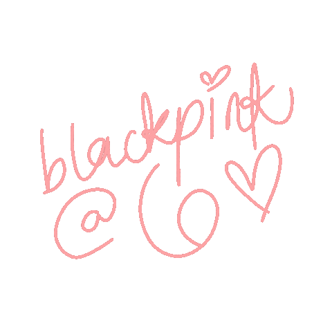 Black Pink Blink Sticker