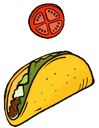 Taco Mexican Sticker by GU