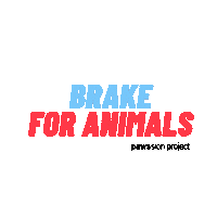 Rescue Brake Sticker by Pawssion Project Foundation Inc.