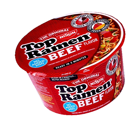 3D Noodles Sticker by Original Top Ramen