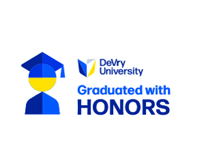 Commencement Honors Sticker by DeVry University