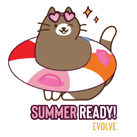 Summer Evolve Sticker by Sunshine Mills