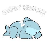 Good Night Sleeping Sticker by Ordinary Frends