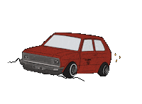 Yugo Sticker by Sparkling-studios