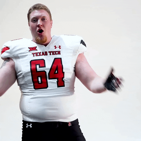 Clayton Franks GIF by Texas Tech Football
