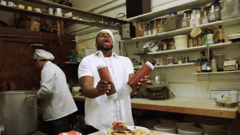 Fast Food Sauce GIF by Chance The Rapper