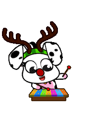 Christmas Snowman Sticker by Tiny Minies