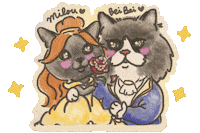 Beauty And The Beast Lover Sticker