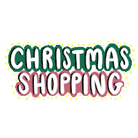 maeflora_ christmas shopping maeflora Sticker