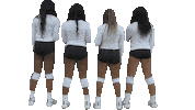 ECUTigers sports sport volleyball squad Sticker