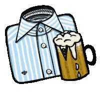 JanekShirts suit shirt janek kosile Sticker