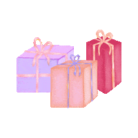 Gifts Lc Sticker by Leaves and Clouds